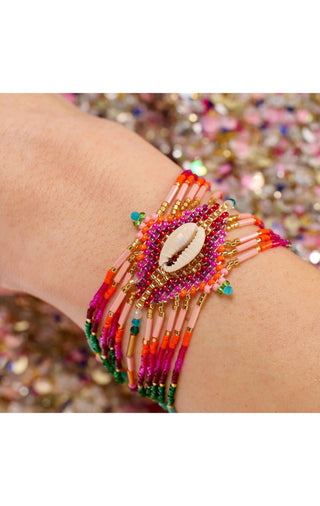 Cuff Chokohona Fuschia