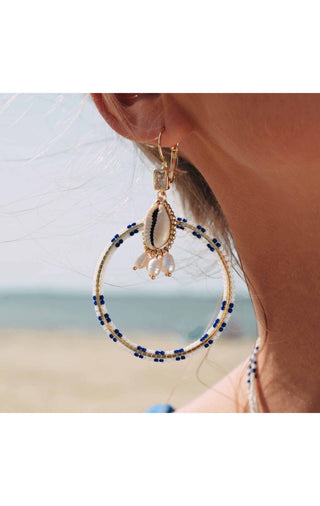 Earrings Recif White