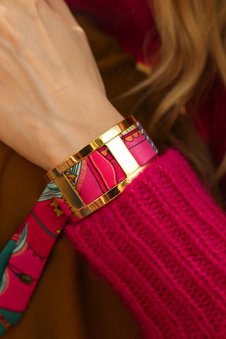 Jma Cuff And Addresse Inconnue-Pink/Blue Ribbon