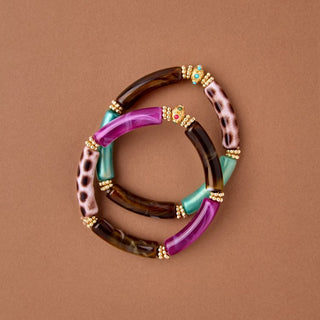 Bracelet Brown Burgundy