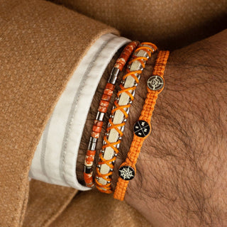 Bracelet Dromon Cream Or.