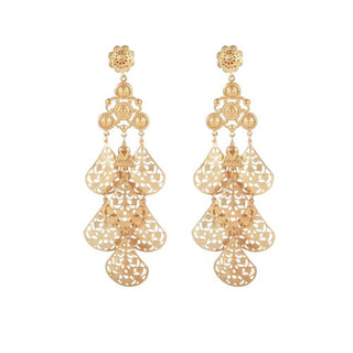 Orferia Earrings Large Size Gold