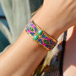 Bracelet Frisco Emeraude
