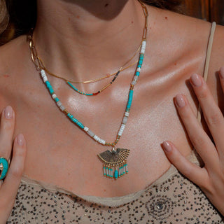 Necklace Aloni Turquoise