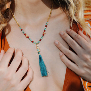 Necklace Caliko Turquoise