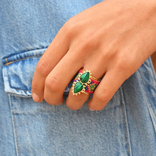 Ring Viva Emeraude
