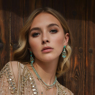 Earrings Halba Turquoise