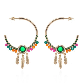 Earrings Lidiane Emeraude