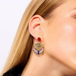 Earrings Nestie Indigo