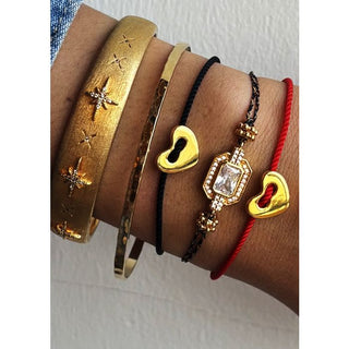 Bracelet - Red Corazon Or