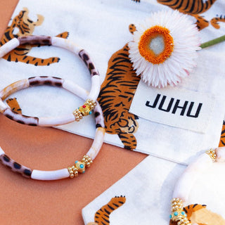 Bracelet Duo Mini Leo Mix White