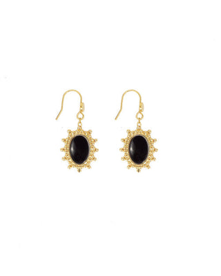 Thelma Earrings Black