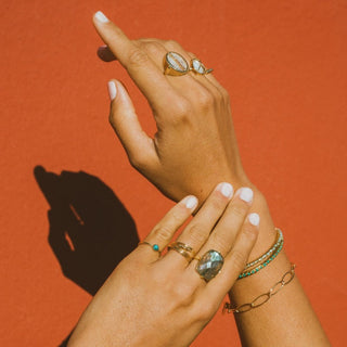 Amazonite Jaipur Bangle