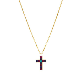 Blue Agate Tipa Necklace