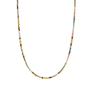 Artic Multi Tourmaline Long Necklace