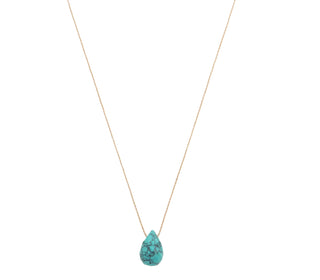 Turquoise Drop Necklace