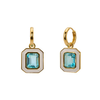 Aquamarine Na Earrings
