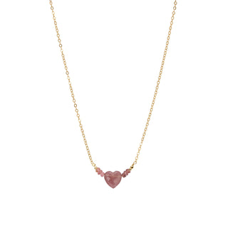 Lia Pink Tourmaline Necklace
