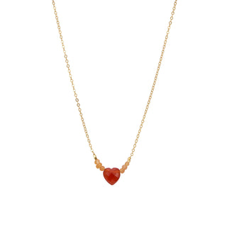Lia Carnelian Necklace