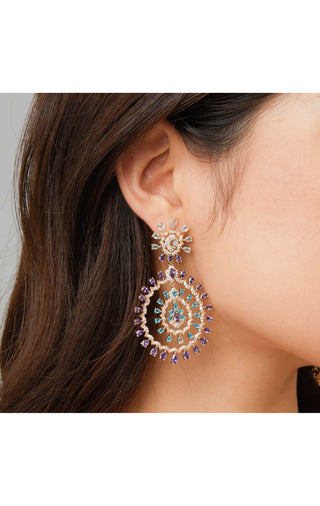 Dentelia Earrings Gold