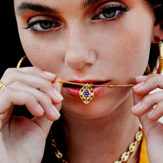 Golden Dodge Necklace