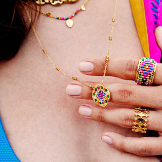 Golden Dodge Necklace