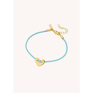 Bracelet - Turquoise Corazon Or