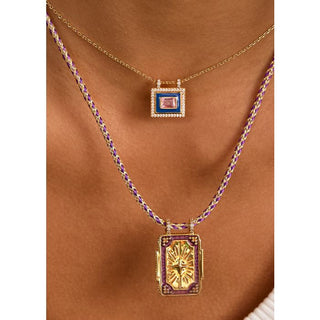 Neklace - Mystic Purple Twice Boheme