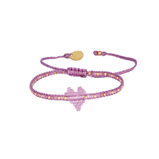 Heartsy Row Adjustable Bracelet