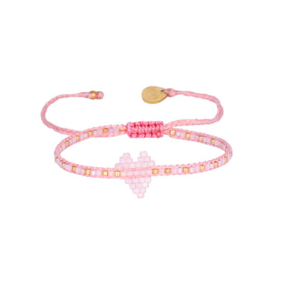 Heartsy Row Adjustable Bracelet