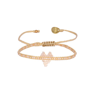 Heartsy Row Adjustable Bracelet