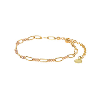 Linkys Brass Gold Plated Adjustable Bracelet 11786