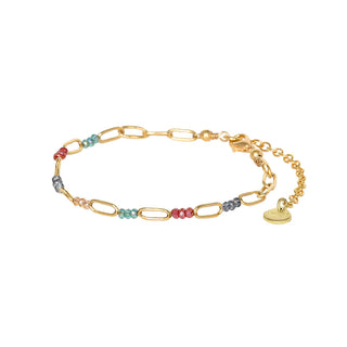 Linkys Brass Gold Plated Adjustable Bracelet 11790