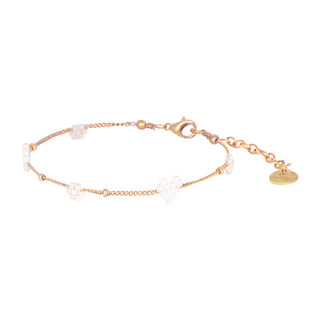 Heartsy Flowers Adjustable Bracelet