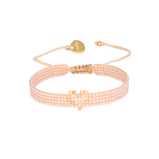 Golden Heartsy Adjustable Bracelet