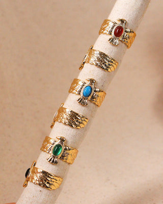 Birdy ring green