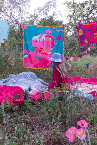 Adresse Inconnue - Bleu Scarf