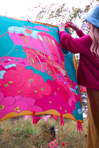 Adresse Inconnue - Bleu Scarf