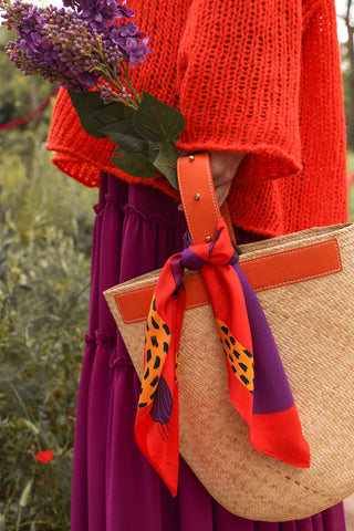 Chapanoir - Orange Scarf