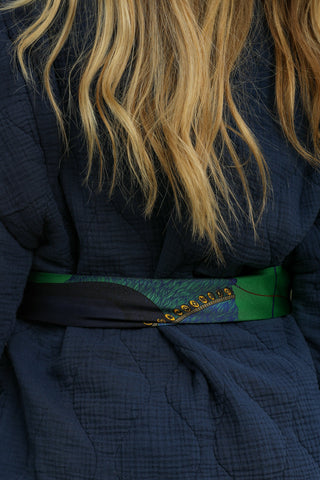 Cerf Boheme - Vert Scarf