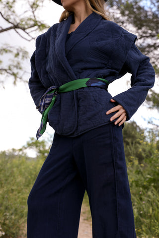 Cerf Boheme - Vert Scarf