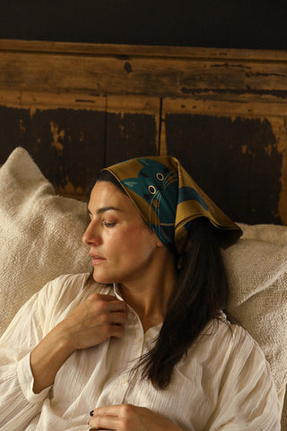 Chapanoir - Olive Scarf