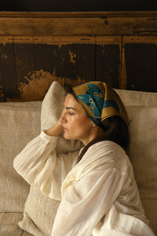 Chapanoir - Olive Scarf