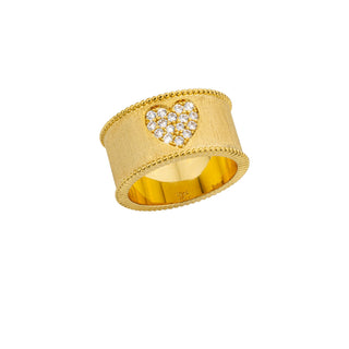 BAGUE - HEART CROWN