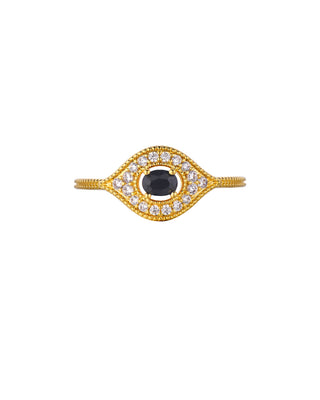 RING - BLACK MAJESTIC EYE
