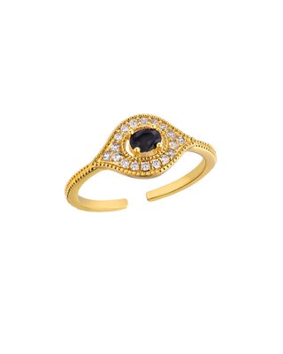 RING - BLACK MAJESTIC EYE