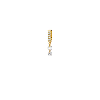 Earrings - Double Crystal Delhi