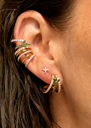 Earcuff - White Malia