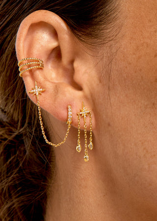 Earrings - Diwali Sky