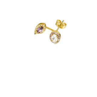 Earrings - Amethyst Yamato